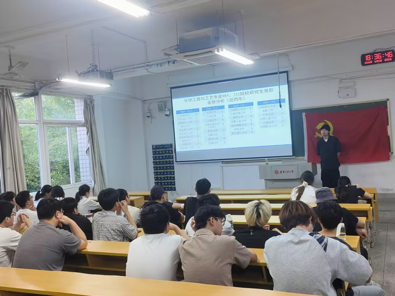 化工系举办2023级考研经验交流暨就业工作推进会